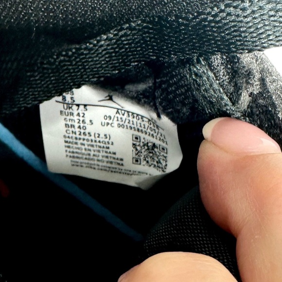 SoleFly x Jordan 1 Retro High Sneakers Patent Art Basel Miami  Black SZ. 8.5 - Picture 11 of 16